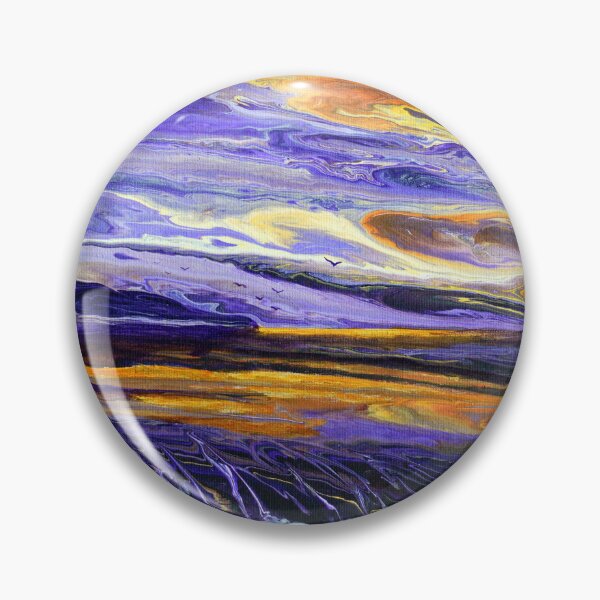 Item preview, Purple Dawn at the Sea designed and sold by BreezyZen.