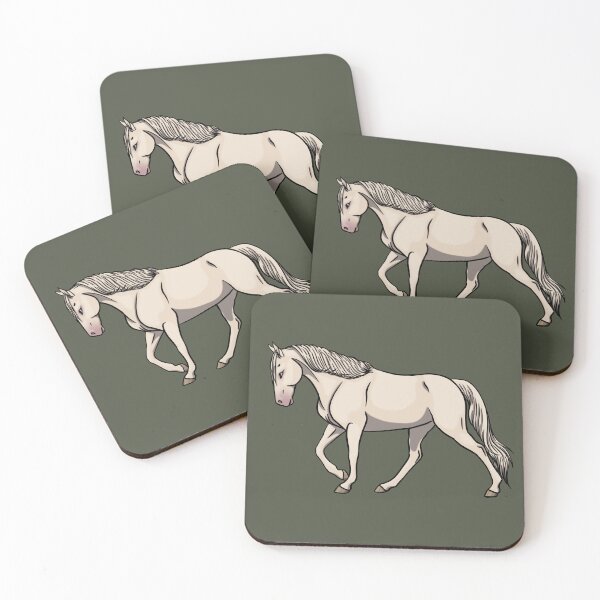 Item preview, Cremello Tennessee Walking Horse designed and sold by Old Water Cryptid .