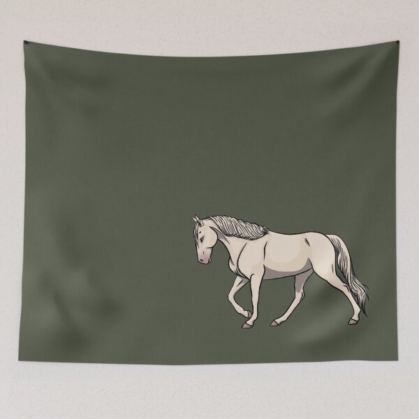 Item preview, Cremello Tennessee Walking Horse designed and sold by Old Water Cryptid .