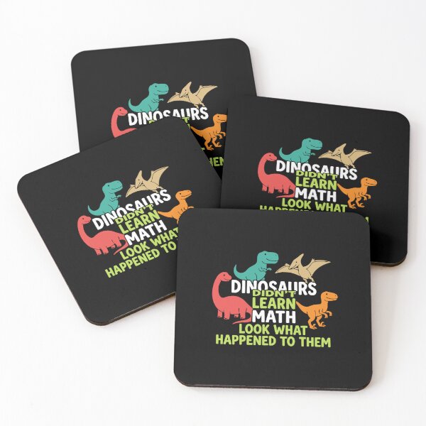 Item preview, Dinosaurs Didn't Learn Math Look What Happened To Them Funny Teacher Student Education designed and sold by PopStars1993.