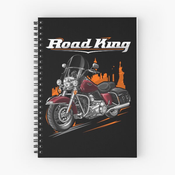 Item preview, Motorcycle Road King Classic FLHRC 2005-2007 Black Cherry Pearl for Motorcycle Riders designed and sold by MotoApparelHub.