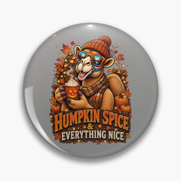 Item preview, Humpkin Spice & Everything Nice – Camel & Quirk Halloween Shirt - Cool Halloween Animal Graphic Camel T-Shirt designed and sold by Camel & Quirk.