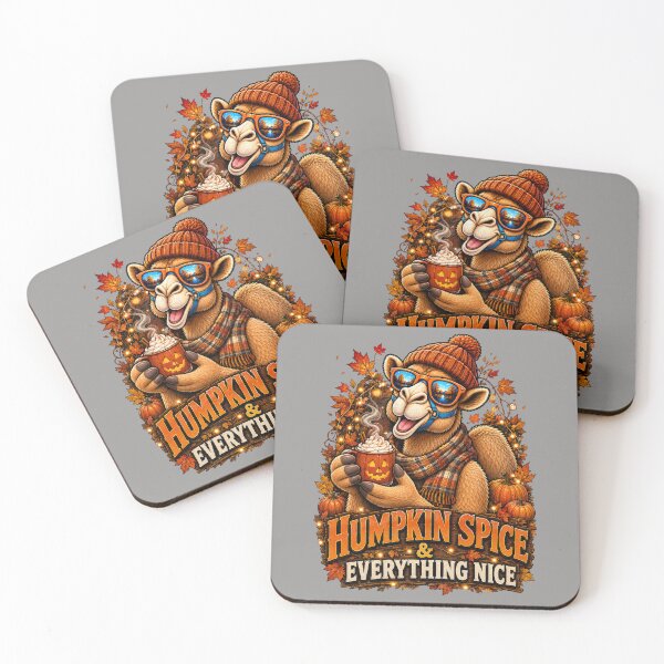 Item preview, Humpkin Spice & Everything Nice – Camel & Quirk Halloween Shirt - Cool Halloween Animal Graphic Camel T-Shirt designed and sold by Camel & Quirk.