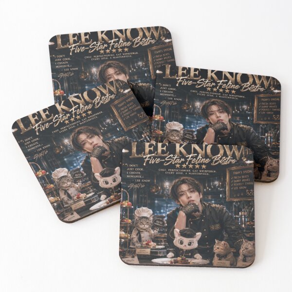 Item preview, Lee Know Minho Cats SKZ Leebit kpop skz skzoo you make stray kids stay comeback bang chan felix changbin hyunjin han seungmin IN world tour 5 star divine poster designed and sold by Kpop-Noona.