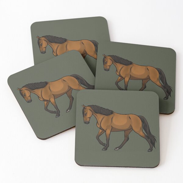 Item preview, Bay Dun Tennessee Walking Horse designed and sold by Old Water Cryptid .
