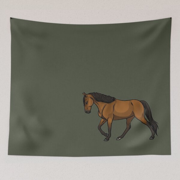 Item preview, Bay Dun Tennessee Walking Horse designed and sold by Old Water Cryptid .