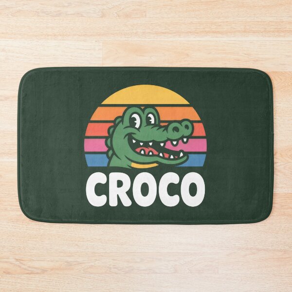 Item preview, Retro Croco - Vintage Crocodile Alligator Sunset. designed and sold by MyHappyArtShop.