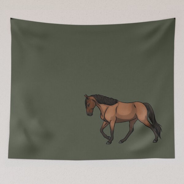 Item preview, Bay Roan Tennessee Walking Horse designed and sold by Old Water Cryptid .