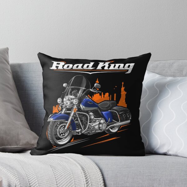Item preview, Motorcycle Road King Classic FLHRC 2006 Deep Cobalt Pearl & Brilliant Silver Pearl for Motorcycle Riders designed and sold by MotoApparelHub.