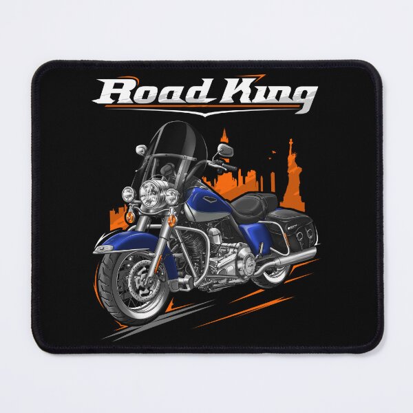 Item preview, Motorcycle Road King Classic FLHRC 2006 Deep Cobalt Pearl & Brilliant Silver Pearl for Motorcycle Riders designed and sold by MotoApparelHub.