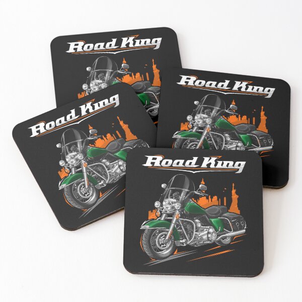 Item preview, Motorcycle Road King Classic FLHRC 2006 Dragon Fly Green & Vivid Black for Motorcycle Riders designed and sold by MotoApparelHub.