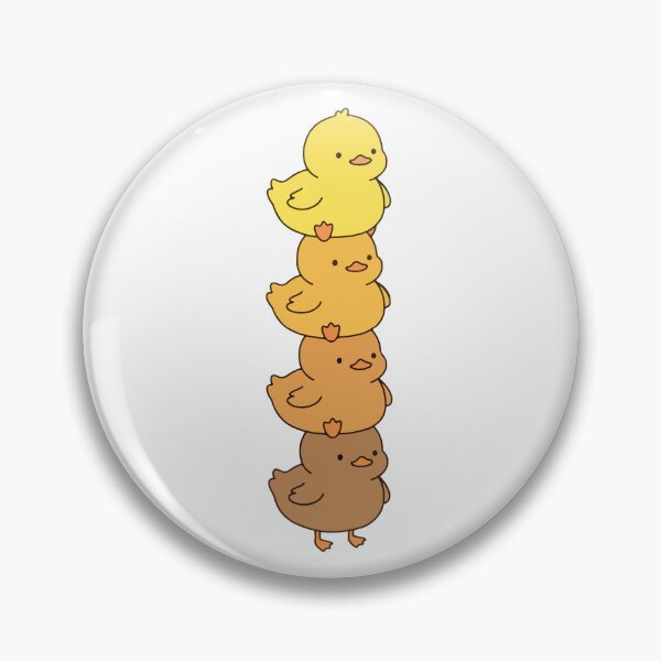 Item preview, Kawaii Duck Stack – Cute Colorful Duckling Collection designed and sold by AliveStyle.