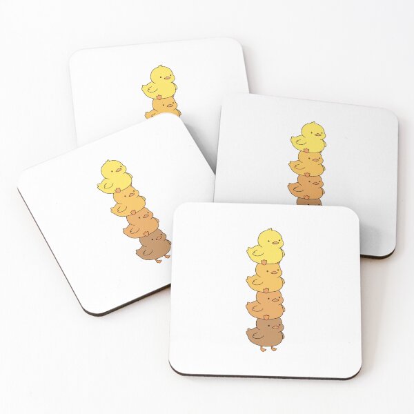 Item preview, Kawaii Duck Stack – Cute Colorful Duckling Collection designed and sold by AliveStyle.