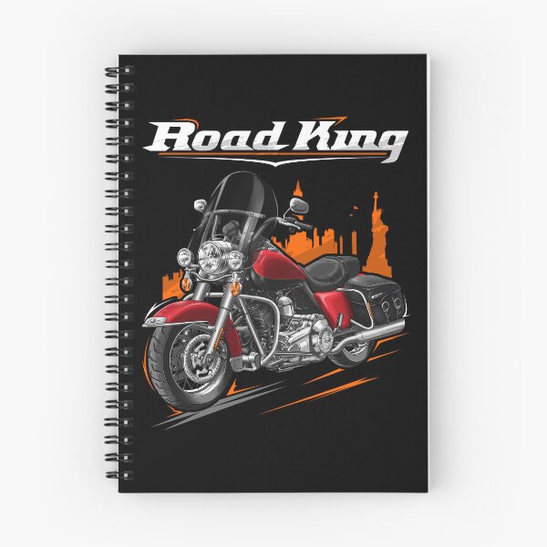 Item preview, Motorcycle Road King Classic FLHRC 2006 Fire Red Pearl & Vivid Black for Motorcycle Riders designed and sold by MotoApparelHub.