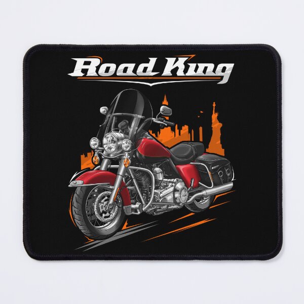 Item preview, Motorcycle Road King Classic FLHRC 2006 Fire Red Pearl & Vivid Black for Motorcycle Riders designed and sold by MotoApparelHub.