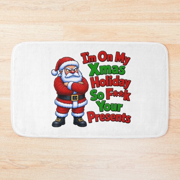 Item preview, Xmas Holiday , Grumpy Santa designed and sold by CornershopTee.