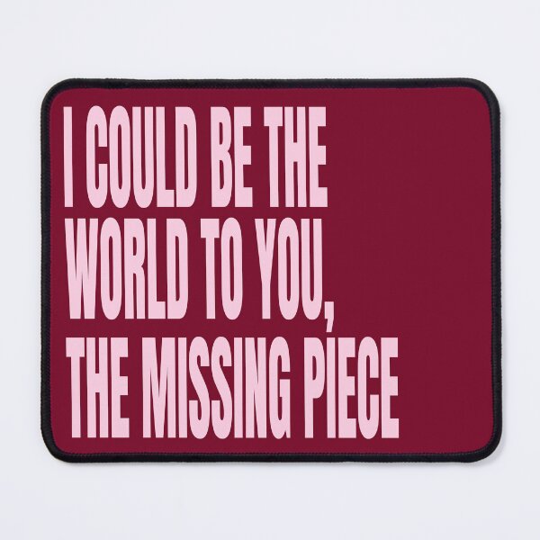 Item preview, the missing piece - Olivia Dean So Easy to Fall in Love Song Lyrics designed and sold by Aesthetic Crew.