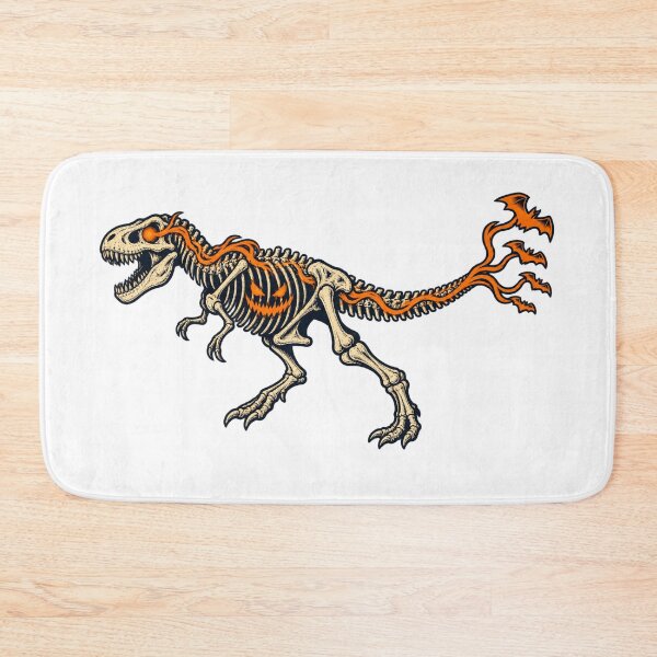 Item preview, Spooky Dinosaur T-Shirt, Halloween T-Rex Fossil Skeleton, Orange Bat Anatomy Gift, Prehistoric Fossil Halloween Graphic Tee designed and sold by youssef21.