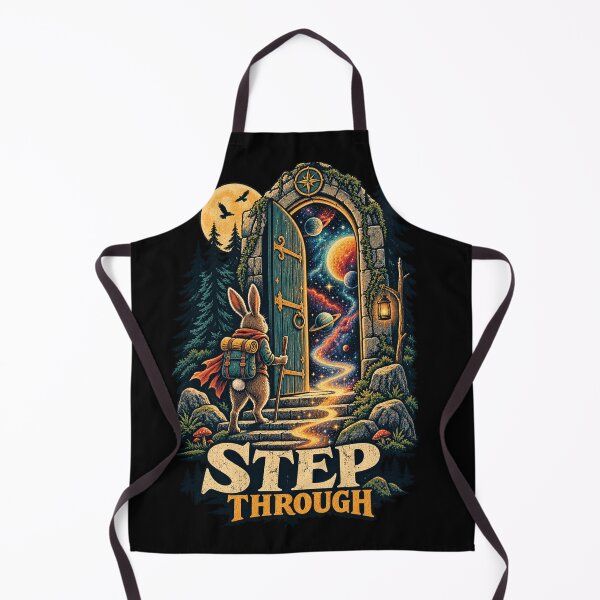 Item preview, Step – Surreal Rabbit Cosmic Adventure Illustration designed and sold by Dogandesighn.