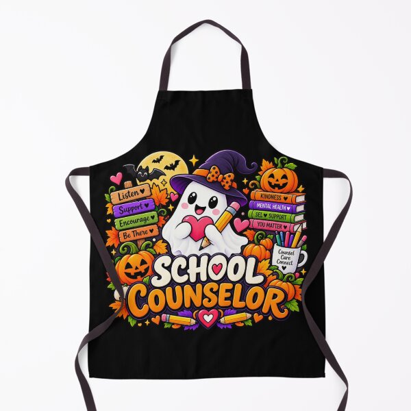 Item preview, School Counselor Halloween Gift Cute Ghost Counselor Style designed and sold by Corvoria.