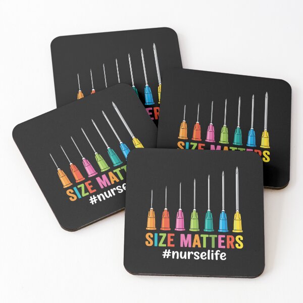 Item preview, Size Matters #Nurselife Nursing Humor Registered Nurse Medical Professional Healthcare Worker designed and sold by PopStars1993.