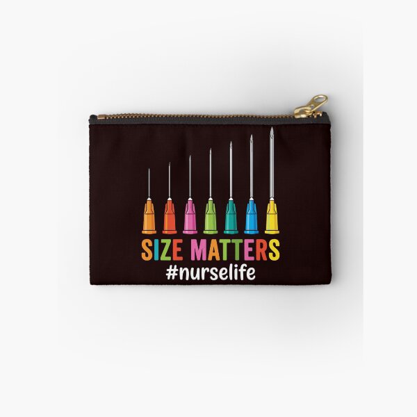 Item preview, Size Matters #Nurselife Nursing Humor Registered Nurse Medical Professional Healthcare Worker designed and sold by PopStars1993.