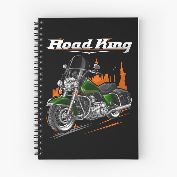 Item preview, Motorcycle Road King Classic FLHRC 2007 Dark Green Envy Pearl & Light Green Envy Pearl for Motorcycle Riders designed and sold by MotoApparelHub.