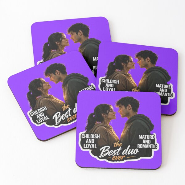 Item preview, The Best Duo Ever Childish Loyal Mature Romantic Couple Sticker designed and sold by Scro-Ciob-Shop.