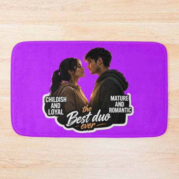 Item preview, The Best Duo Ever Childish Loyal Mature Romantic Couple Sticker designed and sold by Scro-Ciob-Shop.
