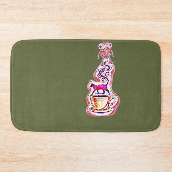 Item preview, Psychedelic Surreal Neon Cat designed and sold by El malah.