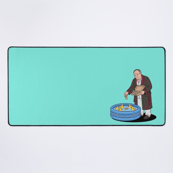 Item preview, Mob Boss Feeding Cannoli To Ducks In Pool Bathrobe Mafia TV Parody Pop Art designed and sold by Rare By Hero.
