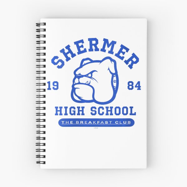 Item preview, The Breakfast Club Shermer Bulldog Design designed and sold by wendywildartt.