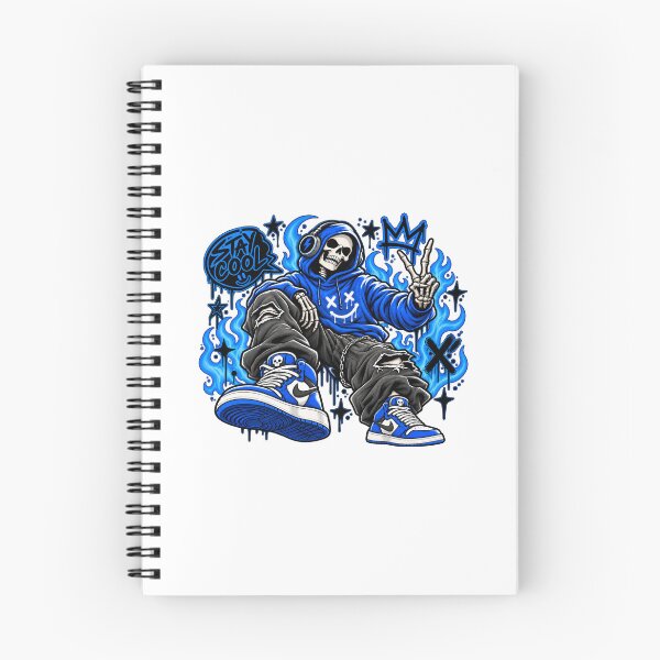 Item preview, Stay Cool Skeleton Streetwear Graffiti designed and sold by ArtistaDesign.