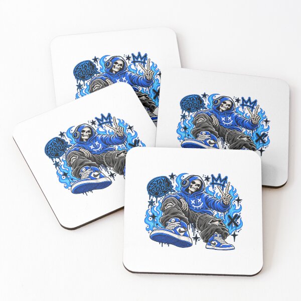 Item preview, Stay Cool Skeleton Streetwear Graffiti designed and sold by ArtistaDesign.
