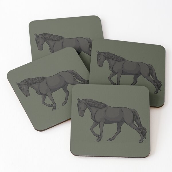Item preview, Black Tennessee Walking Horse designed and sold by Old Water Cryptid .