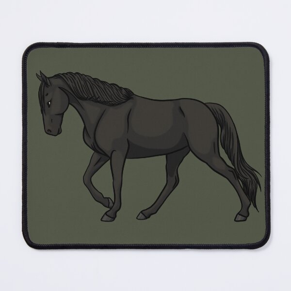 Item preview, Black Tennessee Walking Horse designed and sold by Old Water Cryptid .