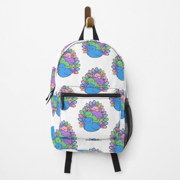 Item preview, Kawaii Peacock Family – Colorful Cute Peacock Bird Collection designed and sold by AliveStyle.