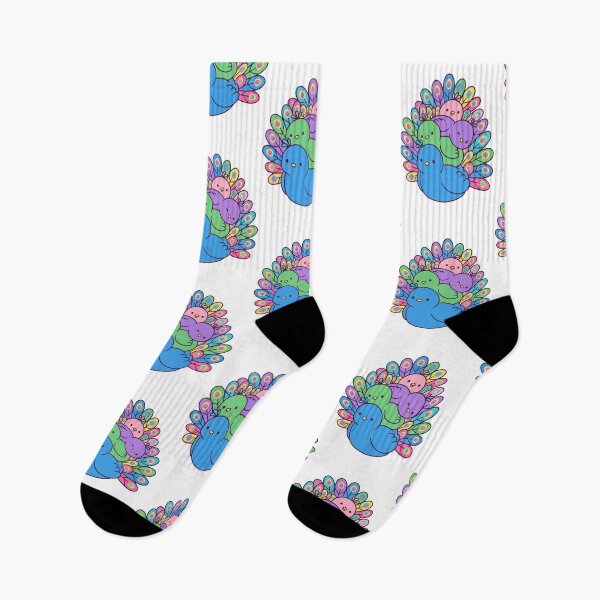 Item preview, Kawaii Peacock Family – Colorful Cute Peacock Bird Collection designed and sold by AliveStyle.