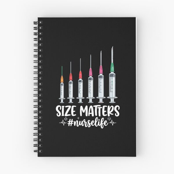 Item preview, Size Matters #Nurselife Nurse Healthcare Medical Humor designed and sold by PopStars1993.