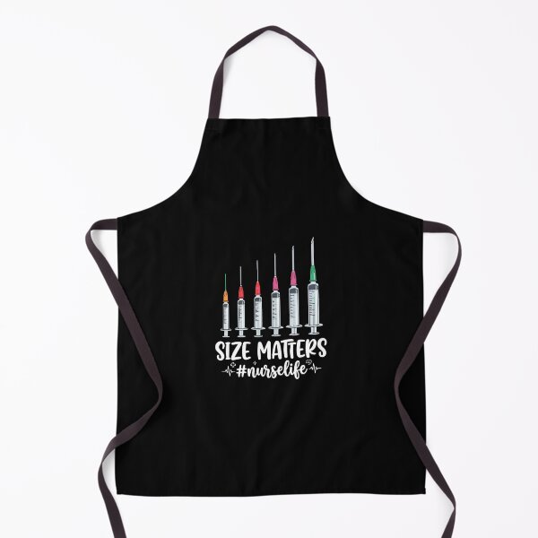 Item preview, Size Matters #Nurselife Nurse Healthcare Medical Humor designed and sold by PopStars1993.