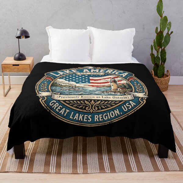Item preview, Great Lakes EST 2026 Patriotic Lighthouse Retro Travel Badge Graphic designed and sold by Aliaalerud.