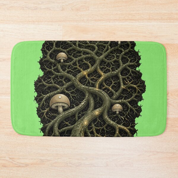 Item preview, Luminous Mycelium Beneath the Forest Floor designed and sold by Fun2Fentastic.