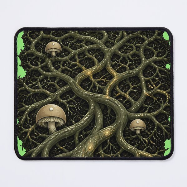 Item preview, Luminous Mycelium Beneath the Forest Floor designed and sold by Fun2Fentastic.