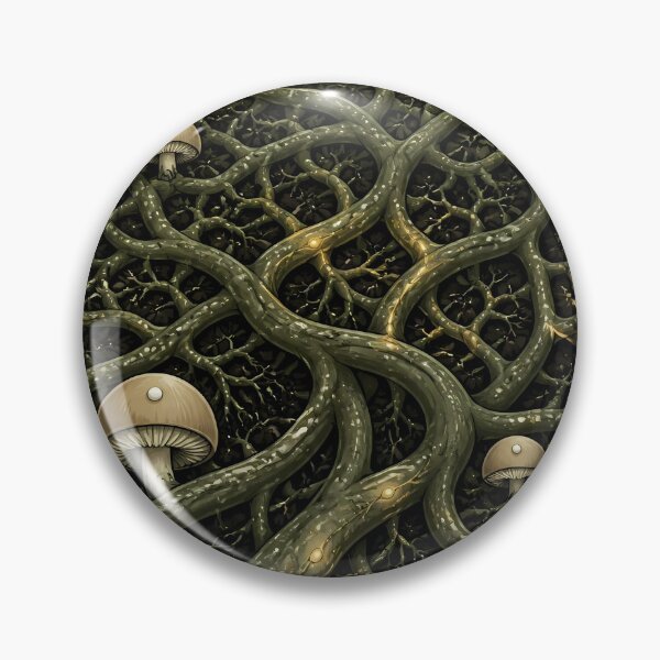 Item preview, Luminous Mycelium Beneath the Forest Floor designed and sold by Fun2Fentastic.