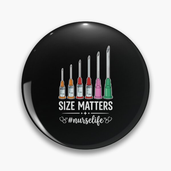 Item preview, Size Matters Nurselife Registered Nurse Medical Humor Healthcare Worker designed and sold by PopStars1993.