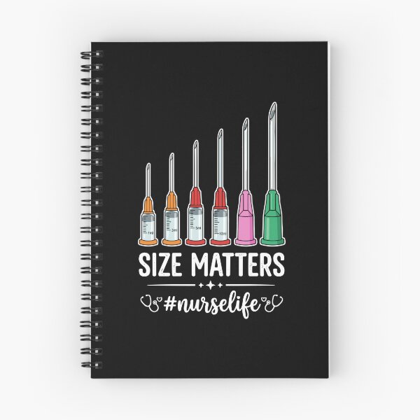 Item preview, Size Matters Nurselife Registered Nurse Medical Humor Healthcare Worker designed and sold by PopStars1993.