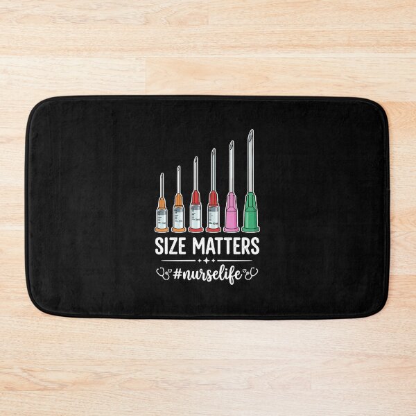 Item preview, Size Matters Nurselife Registered Nurse Medical Humor Healthcare Worker designed and sold by PopStars1993.