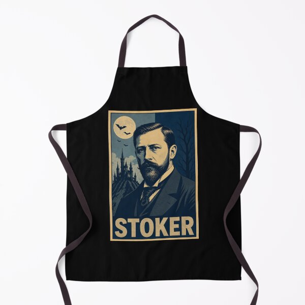 Item preview, Stoker Poster - Bram Stoker Gothic Horror Pop Art, Dracula Author designed and sold by ValentinaHramov.