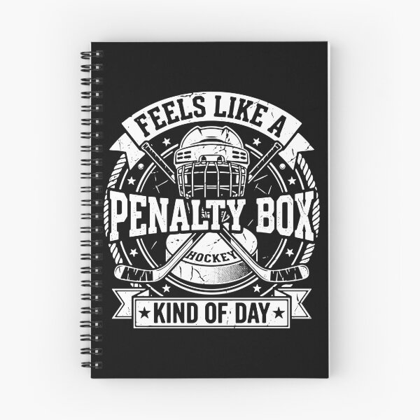 Item preview, Feels Like A Penalty Box Hockey Kind Of Day Ice Hockey Player Fan designed and sold by PopStars1993.