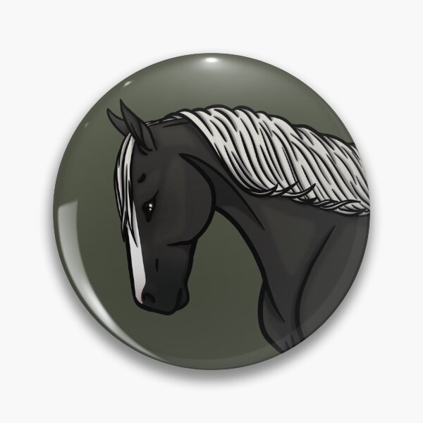 Item preview, Silver Black Tennessee Walking Horse designed and sold by Old Water Cryptid .